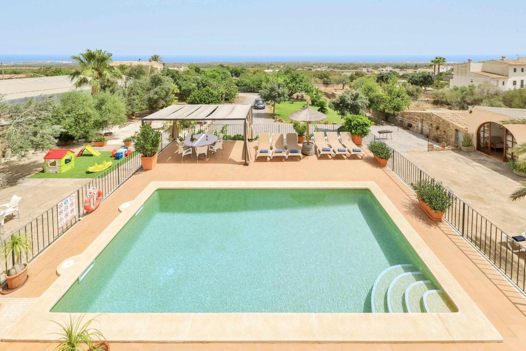Trobat - Gran Mallorquina Con Piscina *